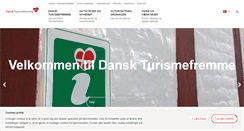 Desktop Screenshot of danskturismefremme.dk